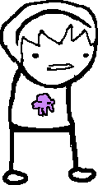 Rose drawn by Caliborn for Homosuck.