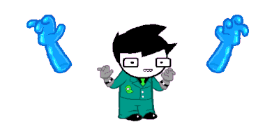 John demonstrates his sweet loot.