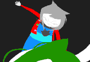 Jade beating the nonsense out of Jadesprite.