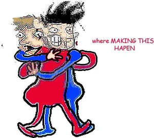 Attempt of drawing on MS paint, suggested, horror Lou, hope u guys