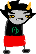 Kanaya drawn by Caliborn for Homosuck.