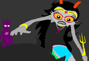 Feferi seeing KO'd Sollux