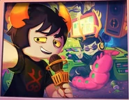 Xefros and Dammek spit some fresh jams in the studio.