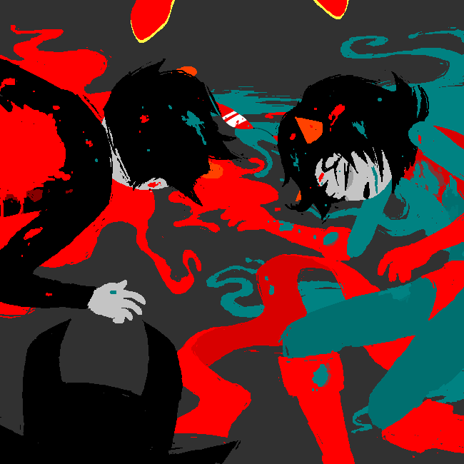 Dead Karkat and Terezi.gif