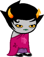 Kanaya's pink dress.