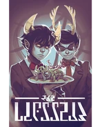 This version of the butler poster is available on the What Pumpkin Store. The caption in this version is written in the Daedric alphabet, unlike the one in the game.