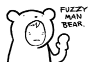 Fuzzy Man Bear