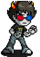 Sollux's battle sprite.