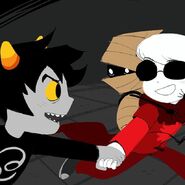 Karkat and Dave Bonding