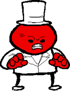 Fiesta Ace Dick with a top hat