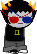 Sollux as a pirate.