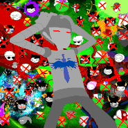 Hussiebot goes mad with power.