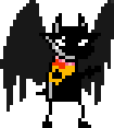 Bec Noir walkaround sprite.