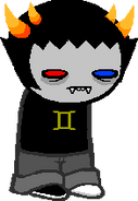 Sollux without his glasses.