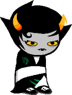 Kanaya's black and white dress.
