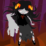 Aradia getting spooky in Hero Mode