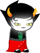 Kanaya after first becoming a rainbow drinker.