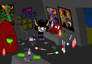 Gamzee's room