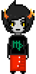 Kanaya's Openbound walkaround sprite.