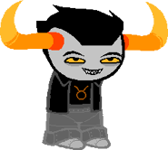 Tavros with his robolegs.