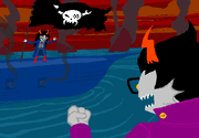 Vriska and Eridan FLARPing