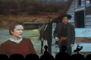 Appearing (right) in Gunslinger