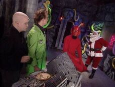 MST3k Santa Claus Deep 13 Host Segment- Santa Claus & Pitch visit