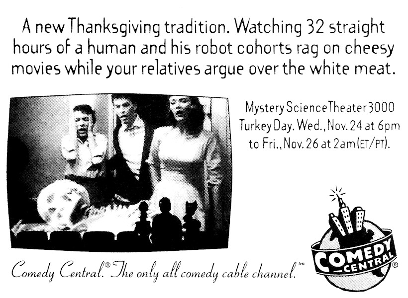 Turkey Day MST3K Fandom