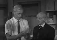 Appearing (right) in Attack of the Puppet People
