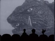 Gamera in his first movie appearance