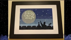 Shadowrama in cross-stitch