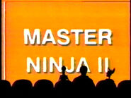 Master Ninja II