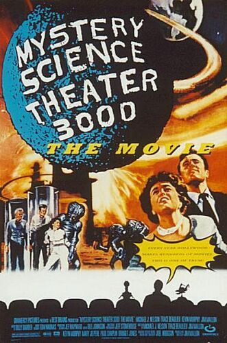 Alternate Mystery Science Theater 3000 Movie Poster