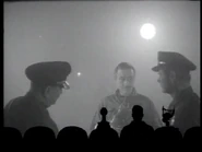 Appearing (center) in 12 to the Moon