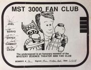 MST fan club certificate