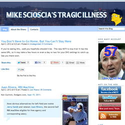 Josh Beckett, Mike Scioscia's Tragic Illness Wiki