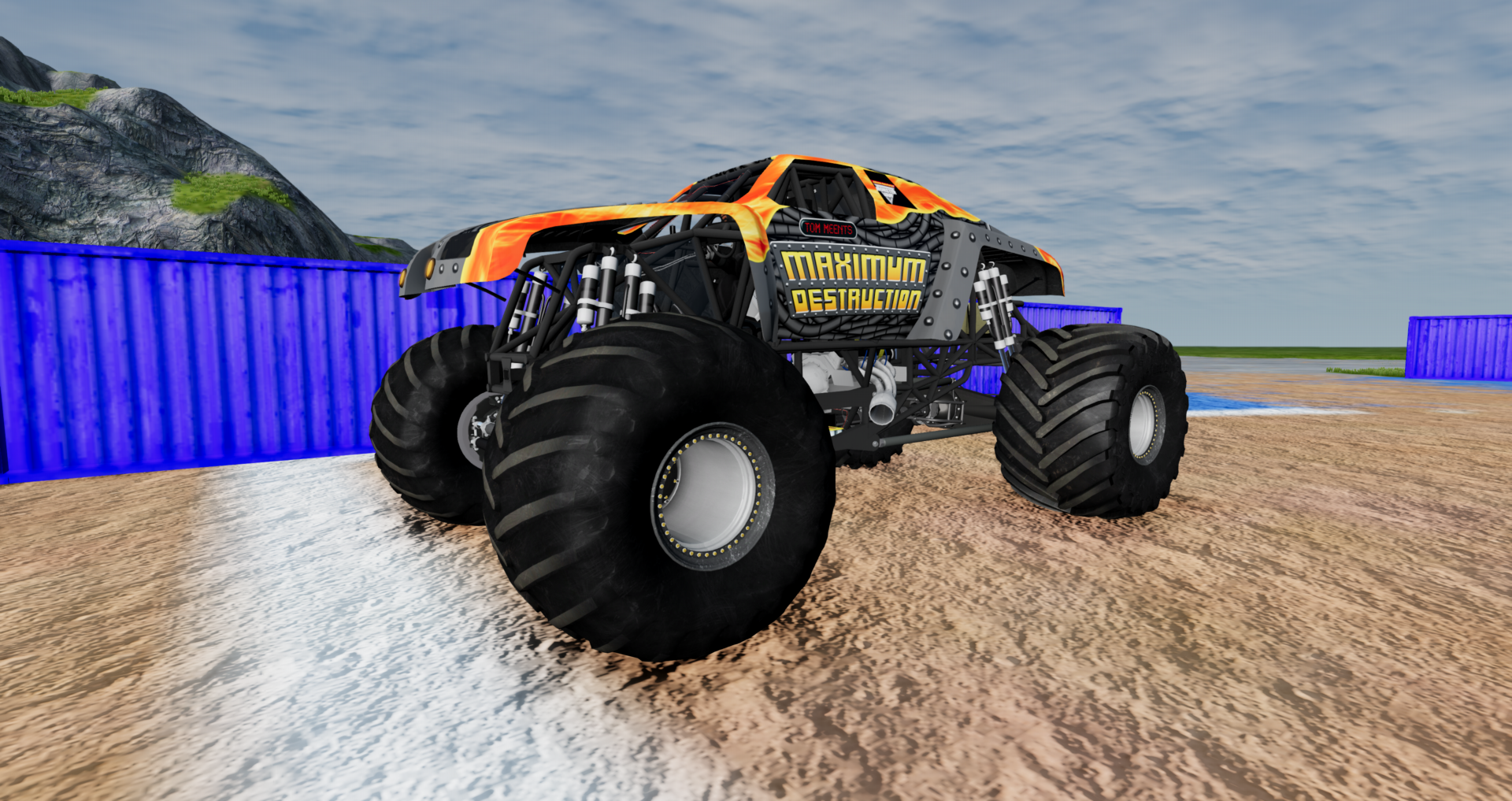 Monster Jam Maximum Destruction CD-ROM PC Ubisoft 2002