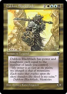 Dakkon Blackblade [Legends]