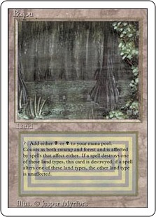 MTG Bayou 【IE】鑑定 Bayou | 3rd Edition / Revised - French | Star City Games