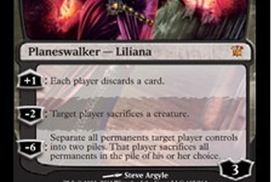 evoke cards mtg Gorgon's Head Print