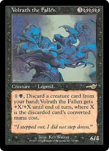 Volrath the Fallen エラーカード Volrath the Fallen | Magic: The Gathering Wiki | Fandom