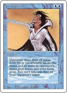 Drain Power | Magic: The Gathering Wiki | Fandom Drain Power | Magic: The Gathering Wiki | Fandom