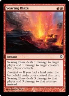 Searing Blaze MTG