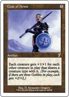 MTG 旗印 Coat of Arms EXO 英語版 5枚 Coat of Arms · Exodus (EXO) #131 · Scryfall Magic The