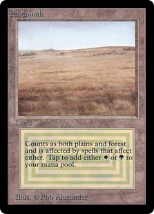 MTG Savannah サバンナ 3ED版 Savannah》[3ED] | hareruya