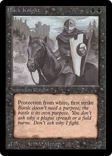 Black Knight | Magic: The Gathering Wiki | Fandom