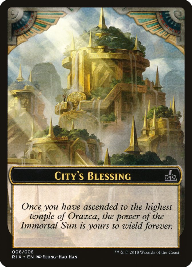 Благословения города. MTG City Blessing. MTG благословление города. Возвышение города МТГ. Благословение город.