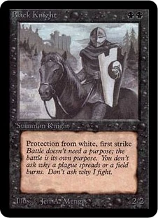 Black Knight | Magic: The Gathering Wiki | Fandom Black Knight | Magic: The Gathering Wiki | Fandom