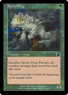MTGプレイマット　Spore Frog Family MTGプレイマットSpore Frog Family