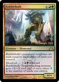 GTC Gruul prerelease promotional card Rubblehulk